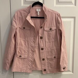 St. John's Bay Light Pink Utility Jacket